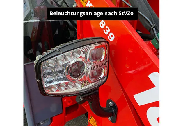 Toyo Hoflader 839 LP (Low Profile) mit Bügel — Hoflader — Ansicht 2
