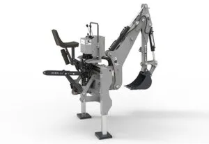 WSM Heckbagger BHSM195 — Anbaugerät — Ansicht 3