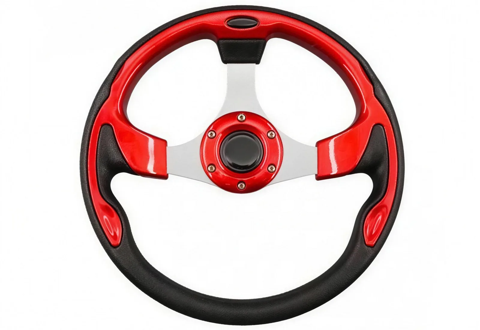 WSM Golfcart-Lenkrad rot — Zubehör — Ansicht 2