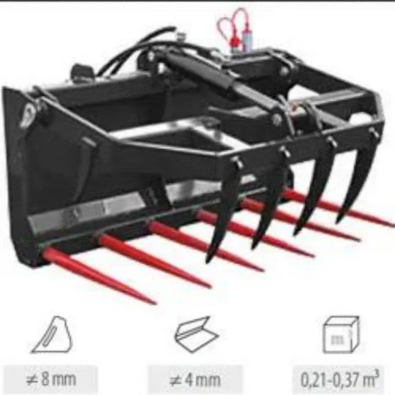 Toyo Krokodilgebiss Mikro 80 cm breit