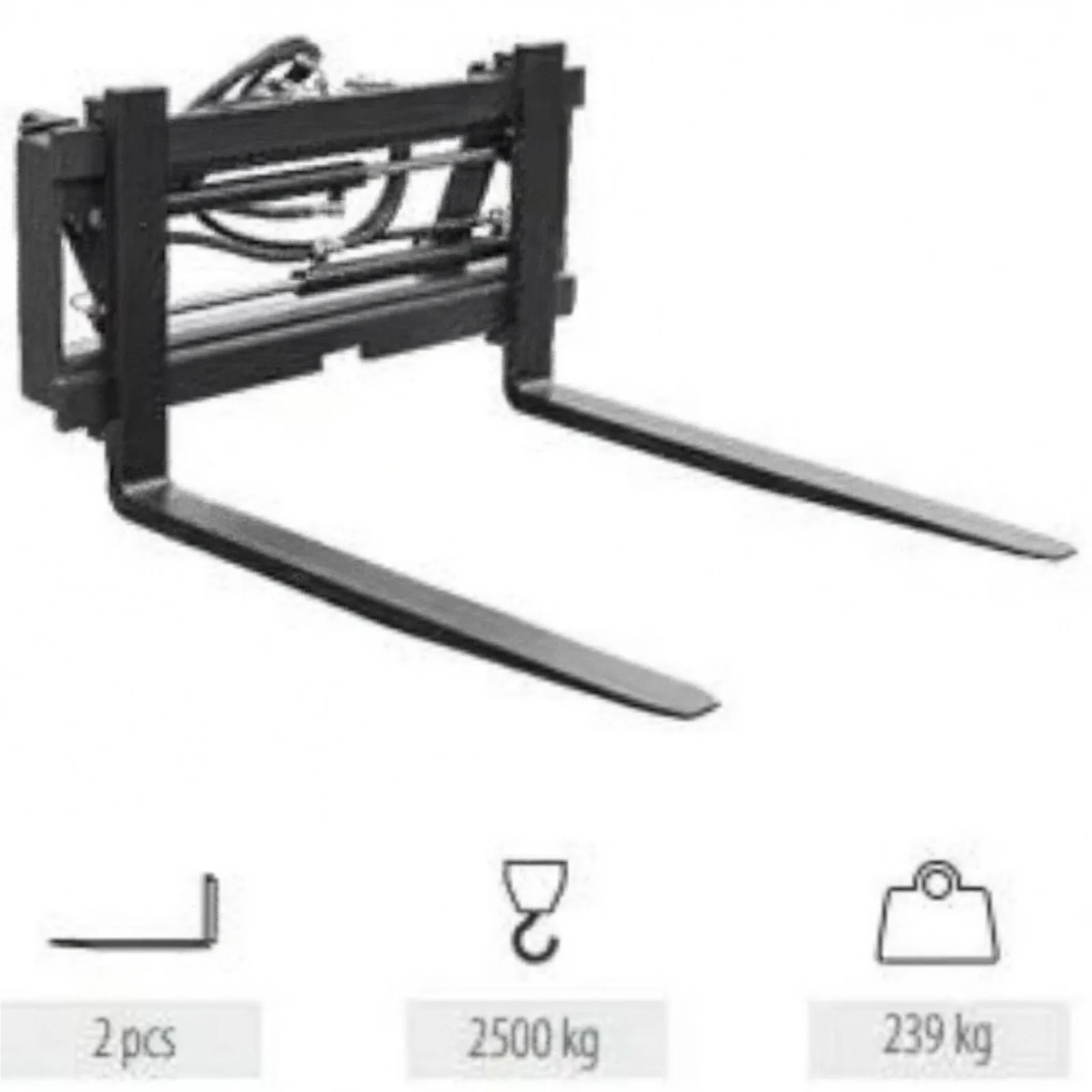 Toyo Palettengabel hydraulisch EURO- Aufnahme