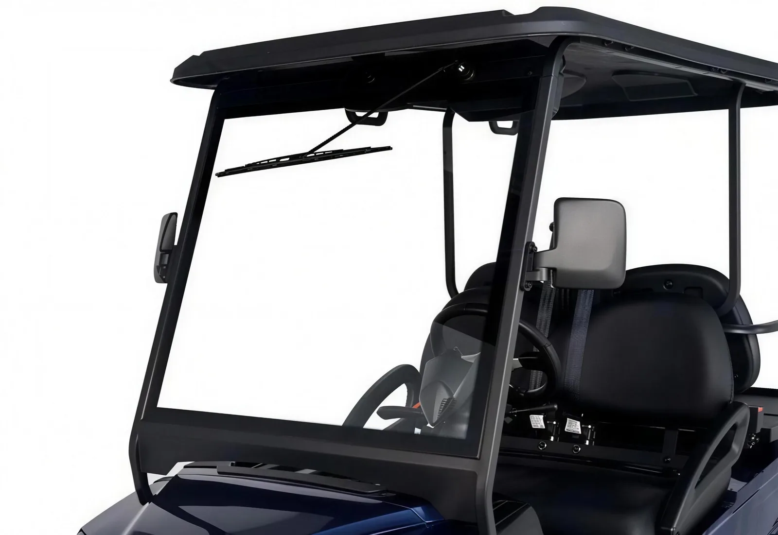 WSM Einteilige Frontscheibe (Plexiglas) für Golfcarts — Zubehör — Ansicht 2